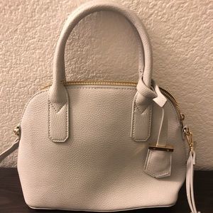 Grey crossbody bag